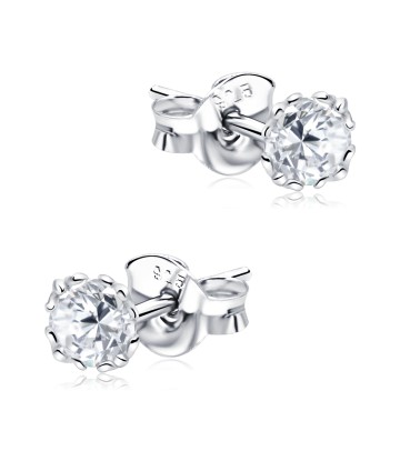 Beautiful CZ Stone Silver Ear Stud STS-5275